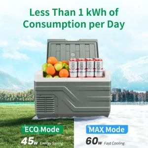 Portable Car Refrigerator Freezer 25L / 35L / 45L – 12V Compressor Cooler with AC/DC Power for Camping, Travel & Road Trips