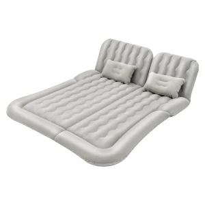 SUV Inflatable Air Mattress with Electric Pump – Portable Car Bed Cushion