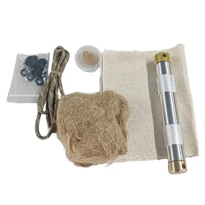 Brass Fire Piston Survival Tool – Portable Air Compression Fire Starter